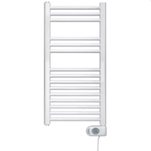 Zehnder Aura electric towel radiator, 786 x 400 mm, white