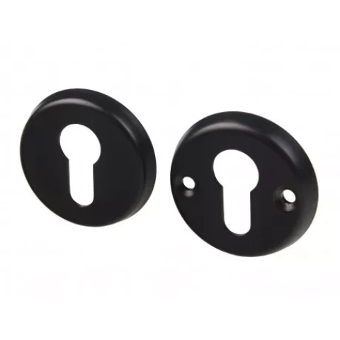 escutcheon for cylinder black