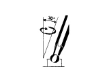 Hexagon T-screwdriver 4 mm