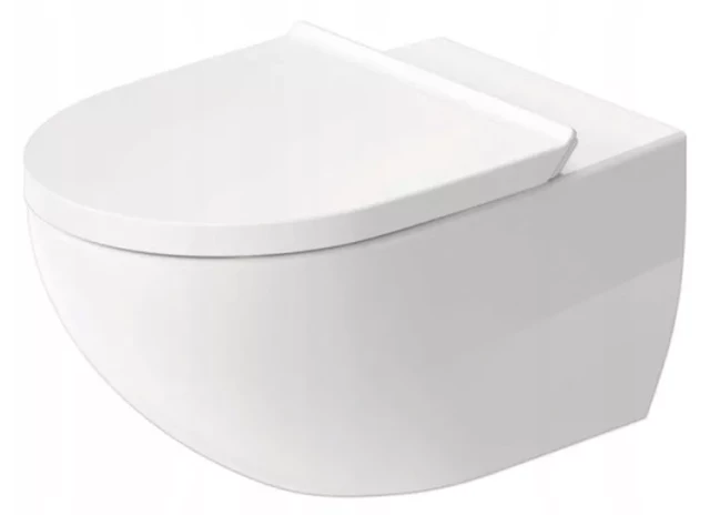 DURAVIT WC pods ARCHITEC Rimless ar SC vāku, stiprināms pie sienas, 45726900A1 xx