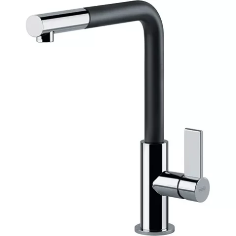 Franke izlietnes maisītājs NEPTUNE EVO ar izv.uzgali, hroms/melns, 115.0373.945