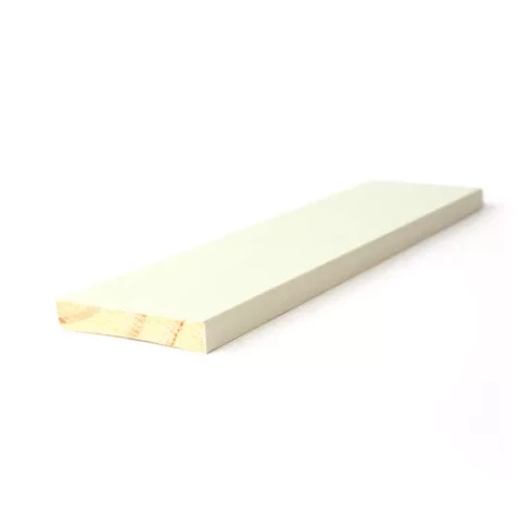 Grīdlīste masīvkoka krāsota tumši pelēka (NCS S5500-N) 12x69x2400