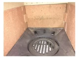 Wood burning stove Magic Stove 10kW without central heating, bordo