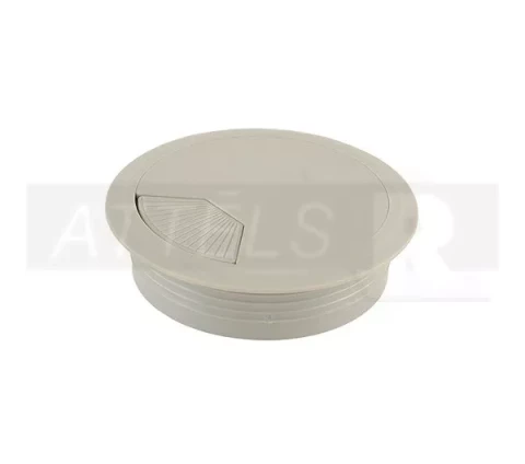 Kabeļkanāls galdam D-60mm pelēks