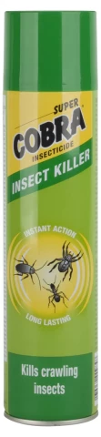 SuperCOBRA aerosols pret rāpoj ošiem insektiem 400ml