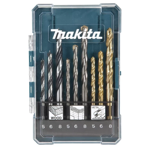 d-71962 - drill bit set 9pcs 5, 6, 8mm - Makita