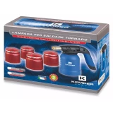 Gāzes deglis KEMPER ar piezo+ 4 baloni
