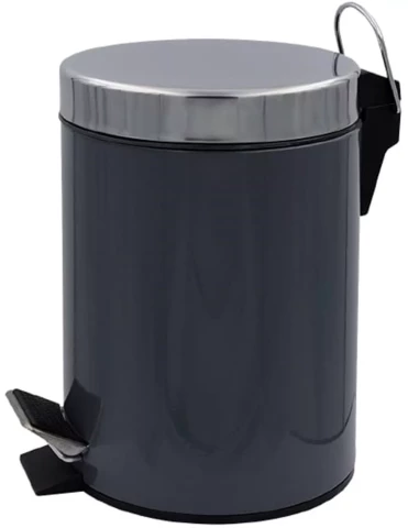 Ridder Atkritumu grozs Timon 3 L pelēks, nerūsējošais tērauds