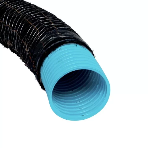 PVC dren.caur. 92/80 ar ģeotekstila filtru (10m)  Pipelife