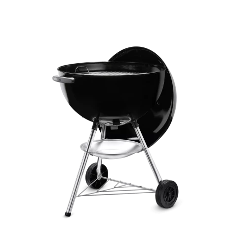 WEBER Bar-B-Kettle Charcoal Grill, 57 cm, Black