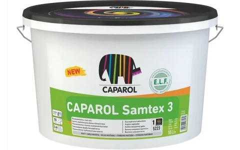 Caparol SAMTEX 3 ELF B1 2.5л Глубоко-матовая краска для внутренних работ