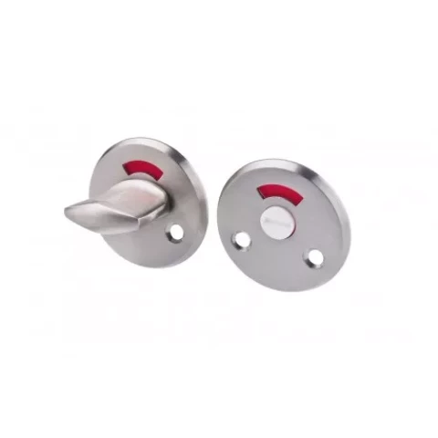 WC knob stainless look