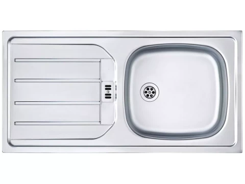 FRANKE virtuves izlietne ESN 614 Nova 860x435mm nerūsējošā tērauda ar vent 112.0006.318