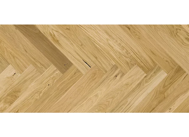 Parkets 1-joslu Herringbone caramel oak lakots 14x130x725 (0.65m2/7gab.) skujiņa