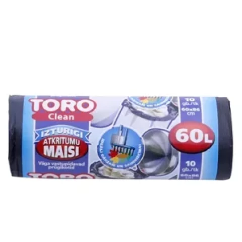 Atkritumu maisi 60L 10gb 30mkr