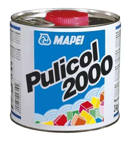 Mapei PULICOL 2000  0.75kg  Low odour, solvent gel for the removal of adhesive, grout and paint residues