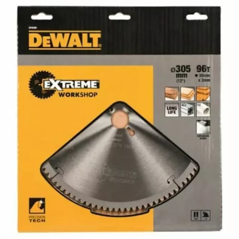 DeWALT Диск пильный EXTREME 305x30xT96, Alu, DT4290-QZ