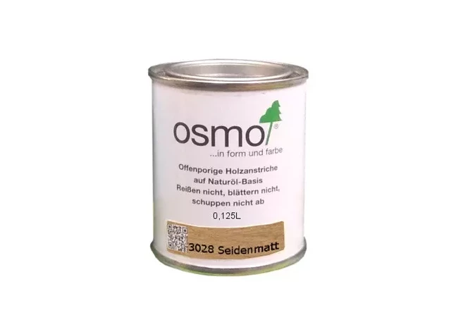 OSMO 3028 TopOil zīdaini matēta 0.125L Eļļa ar vasku mēbelēm