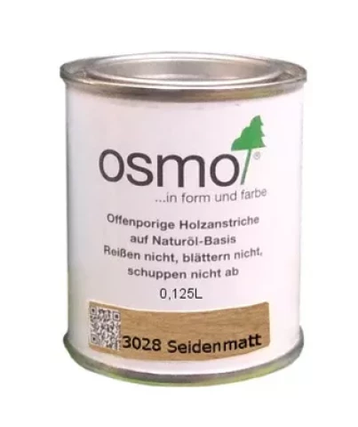 OSMO 3028 TopOil satin matt 0.125L Oil with wax for furniture