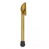 Domax Gate stopper 250x14.0mm, yellow galvanized 8821