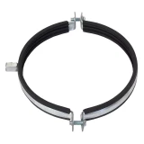 tube holder metall, Ø100mm with rubber (M8/M10)