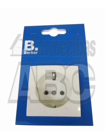 BERKER S1 BEIGE glossy socket