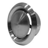 Diffuser metal, universal, ø100mm, inox