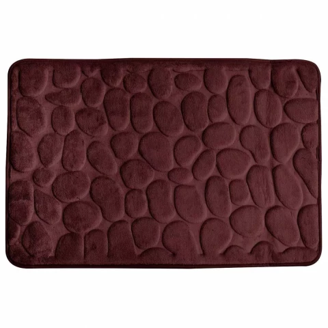 765-89 Paklājs lateksa RIMINI 60x95cm, bordo (gumijas)