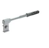 Skrūve ar turētāju notekcaurules skavai 120mm