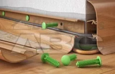 Dībelis grīdlīstēm, skava (40gb/iep)