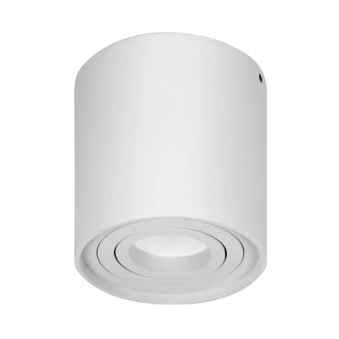 Griestu gaismeklis CAROLIN DLR GU10 35W, apaļšs, balts