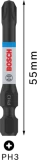 Uzgalis PRO Impact PH3 55mm 2gab/iep. BOSCH 2608522521
