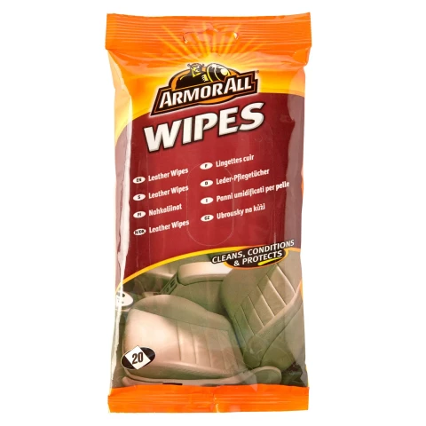 ArmorAll Salvetes mitrās  ādas virsmām 20gab.