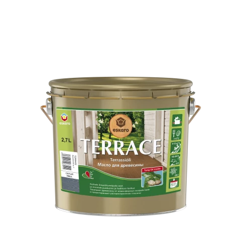Eskaro Terassi Kelo 2.7l  Масло для террас, серое