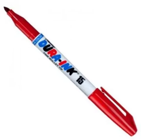 Dura-Ink 15 Marker Pen, red, 1mm (46-096022)