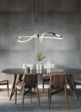 Ceiling lamp Trio PADUA LED SMD 37W 4500lm 4000K chome SD hanging R37281106