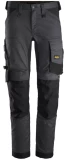 Work trousers SNICKERS AllroundWork Stretch grey/black IZM 56