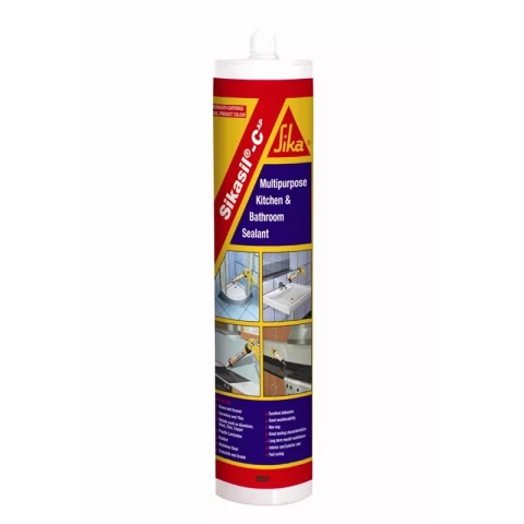 SikaSil-C silicone sealant  300ml transparent