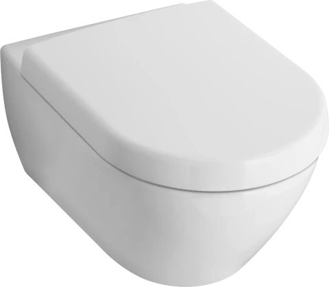 Villeroy & Boch piekaramais pods Subway 2.0 ar vāku Subway 3.0 SC/QR, balts, 56001001P+8M42S101
