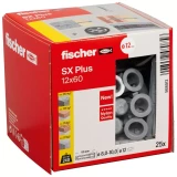 FISCHER Neilona dībelis SX Plus 12x60, 25gab
