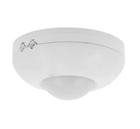 Kustības sensors 360° 1200W IP20 6m balts