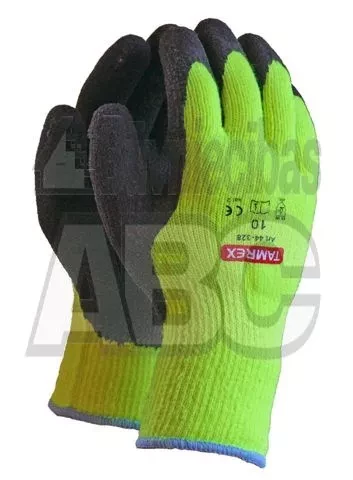 TAMREX теплые рабочие перчатки с латексной пеной. 10/XL