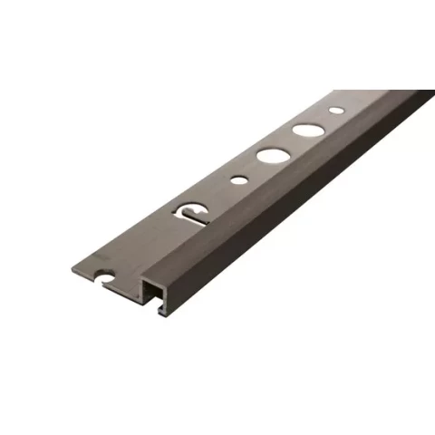 FLĪŽU LĪSTE METĀLA KANTAINA 8MM 2.5M MELNA