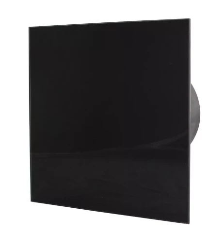 Nosūces ventilators MM-P 06 100/105 TH stikls melns spīdīgs