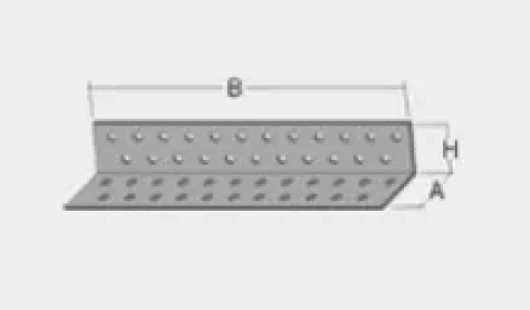 Stūra leņķis 2.0mm 20x40x40mm, 300-001