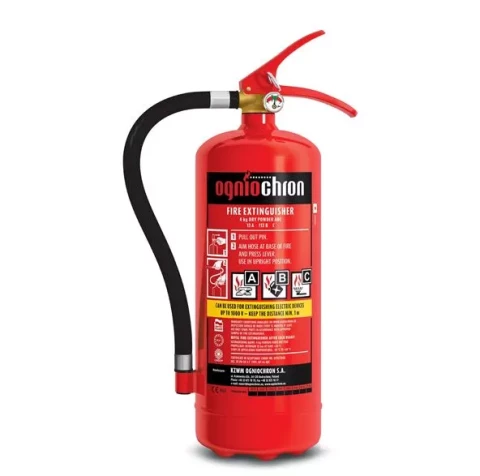 Ugunsdzēšamais aparāts Pulvera  4kg PA-4ABC ar spiediena indi