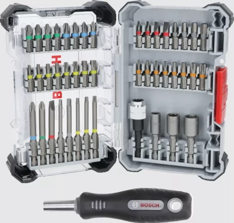 Skrūvgriezu uzgaļu komplekts Extra Hard 44+1 BOSCH 2607017733