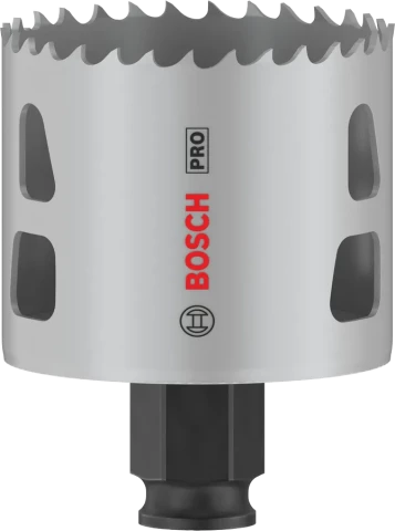 Коронка би-металлическая 57 мм PRO Multi Material Power Change Plus Bosch (2608594392)