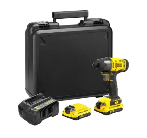 Akum. Skrūvgriezis impulsa SFMCF800C2K-QW 18V 2x1.5Ah, STANLEY