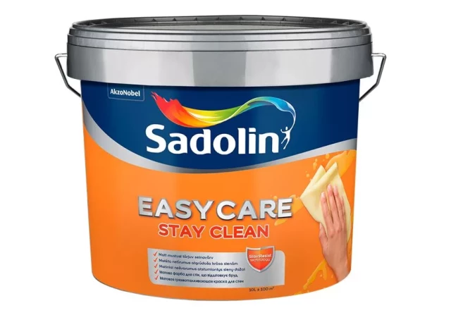Sadolin EasyCare BC 9.3L Matēta krāsa sienām TIKAI TONĒŠANAI!